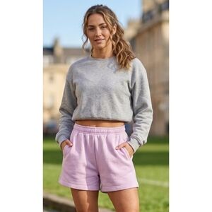 Pretty Little Thing Sweatshorts Lilac Size 8
